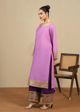 Purple Embroidery