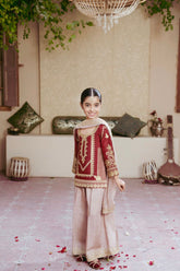 Sunehri Surkh Kids 3pc