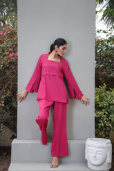 Hot Pink Basic Co Ord