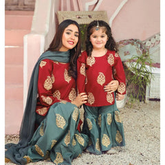 RG Gharara 3pc