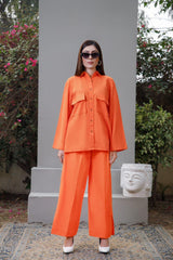 Tangerine Basic Co Ord