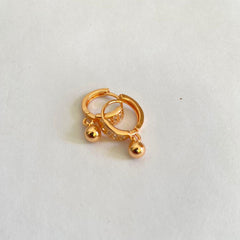 Golden Hoop Earring