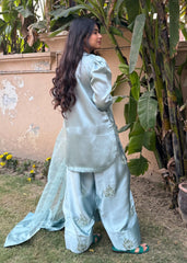 Sky Blue Farshi