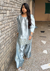Sky Blue Farshi