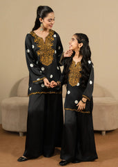 Black polka kids