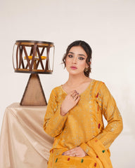 Mustard Multi Silk