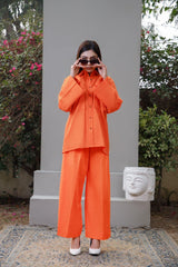 Tangerine Basic Co Ord