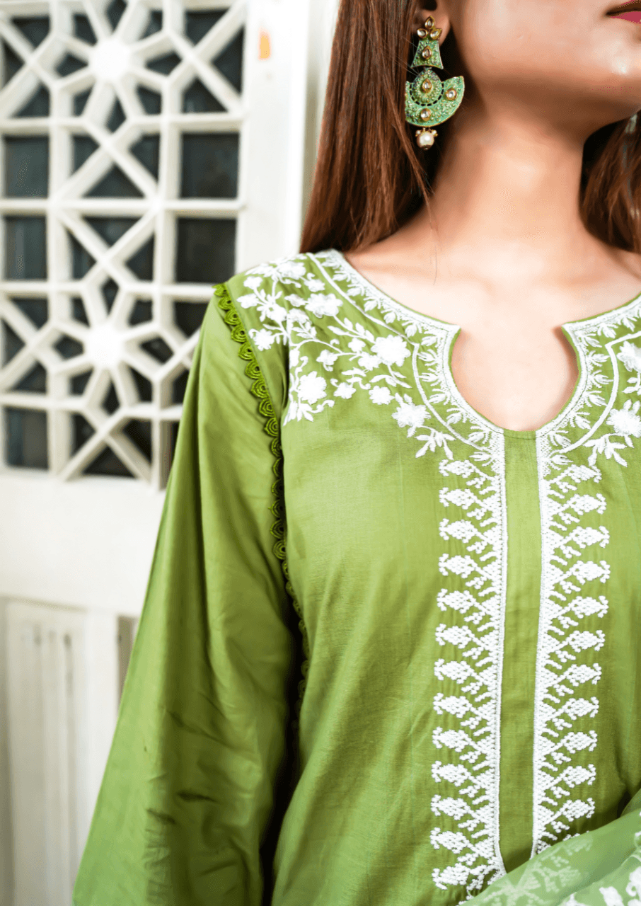 Perfect Green Suit 3pc