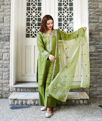 Perfect Green Suit 3pc