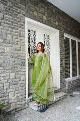 Perfect Green Suit 3pc