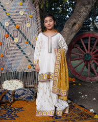 OW Gharara 3pc Kids