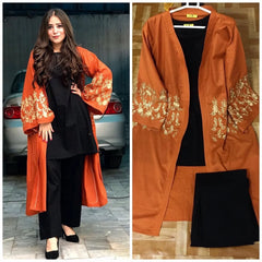 Tangerine Black Cardigan 3PC SUMMER