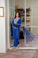 Royal Blue White