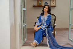 Royal Blue White