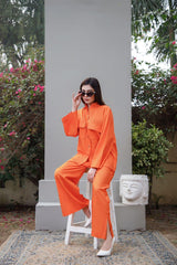 Tangerine Basic Co Ord