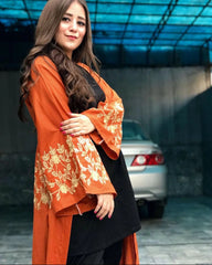 Tangerine Black Cardigan 3PC SUMMER