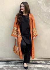 Tangerine Black Cardigan 3PC SUMMER