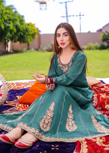 Sea Green Frock - Womaniah