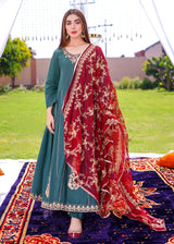 Sea Green Frock - Womaniah