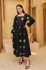 Black Arabic Frock - Womaniah