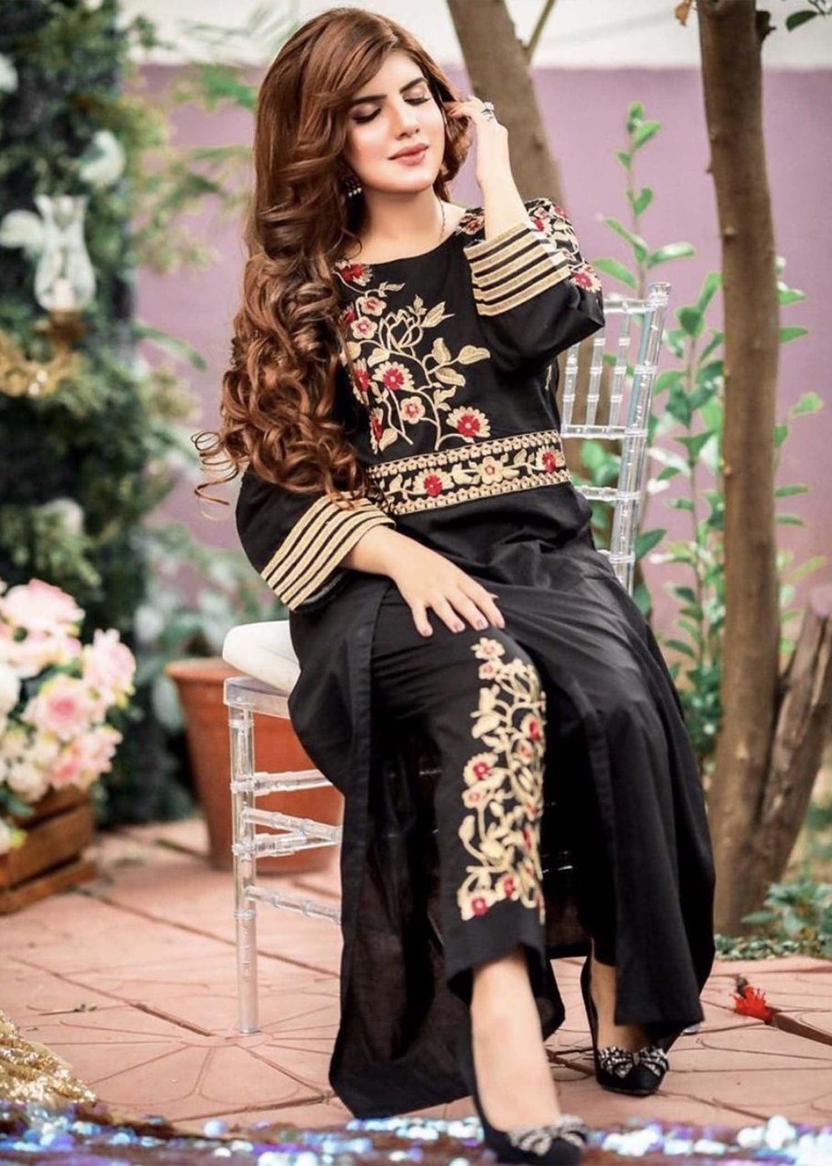 Black EID 2PC - Womaniah