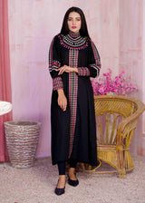 Black Multi Jalabia - Womaniah