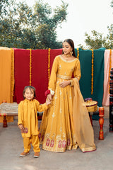 Mustard Lehnga Choli