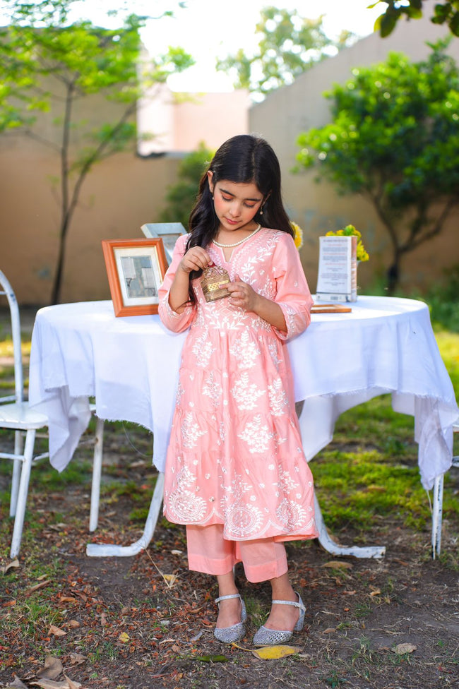 Pink Perfection Frock Kids