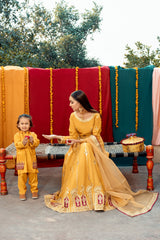 Mustard Lehnga Choli