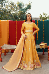 Mustard Lehnga Choli