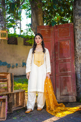 White Suit Eid 3PC