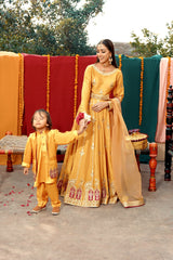 Mustard Lehnga Choli